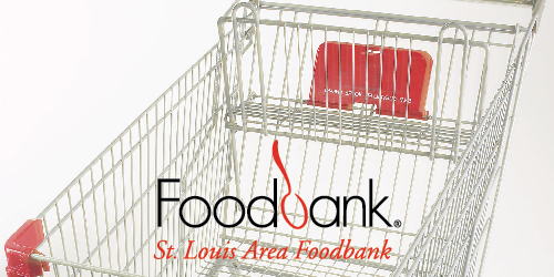 Donate non-perishable food items to the St. Louis Area Foodbank 