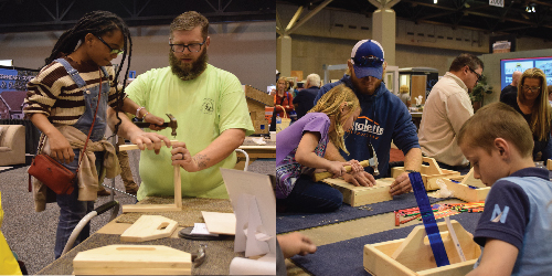 Make It & Take It Kids Projects from the Mid-America Carpenters Regional Council